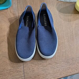 Rothys Navy Blue Original Slip On Sneaker
